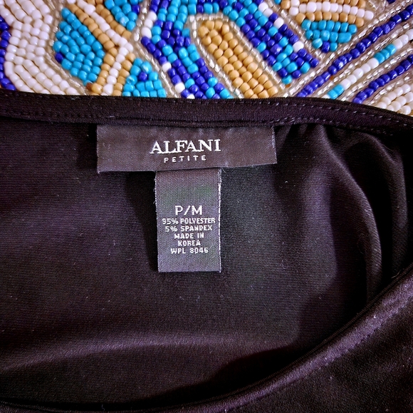 Alfani Sleeveless Black Tunic PM - Picture 4 of 9
